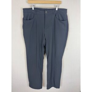 Mountain Hardwear Yumalino Fleece Lined Pants Mens 38X32 Gray OM9854 Hiking